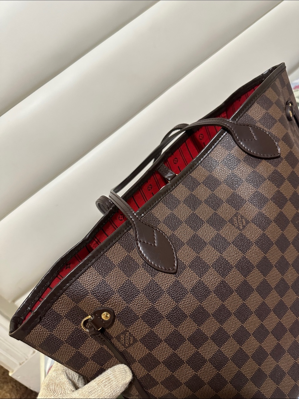 Louis Vuitton Damier Ebene Neverfull MM - Picture 10 of 15